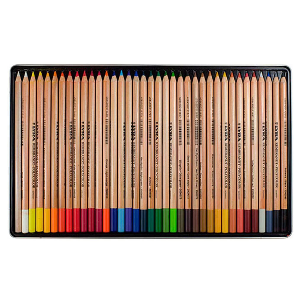 Rembrandt Polycolor Colored Pencil Set of 36