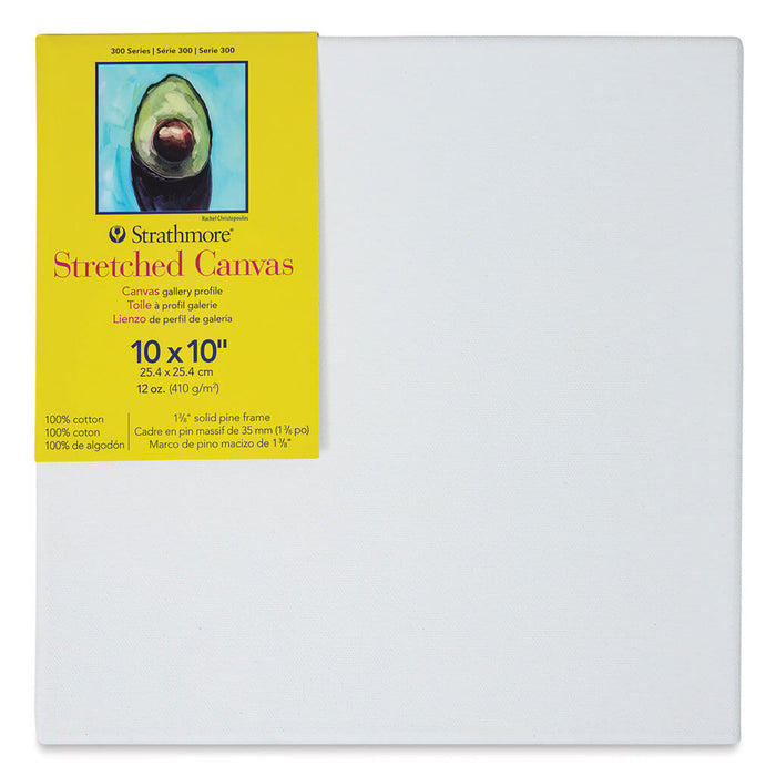 300 Series Stretched Canvas, Gallery - 1-3/8in Profile 10in x 10in