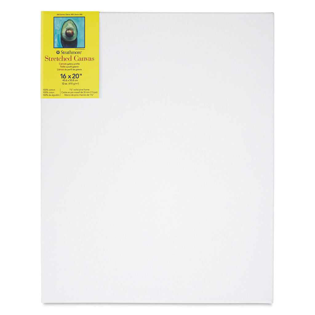 Buy 300 Series Stretched Canvas, Gallery - 1-3/8in Profile 8in x 10in ...