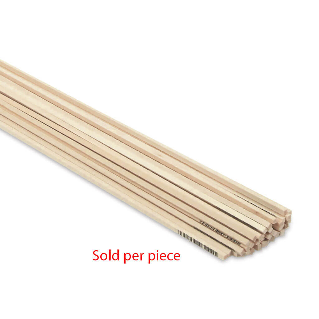 Midwest Products Basswood Strips 36 Pieces, 1/8" x 1/8" x 36"