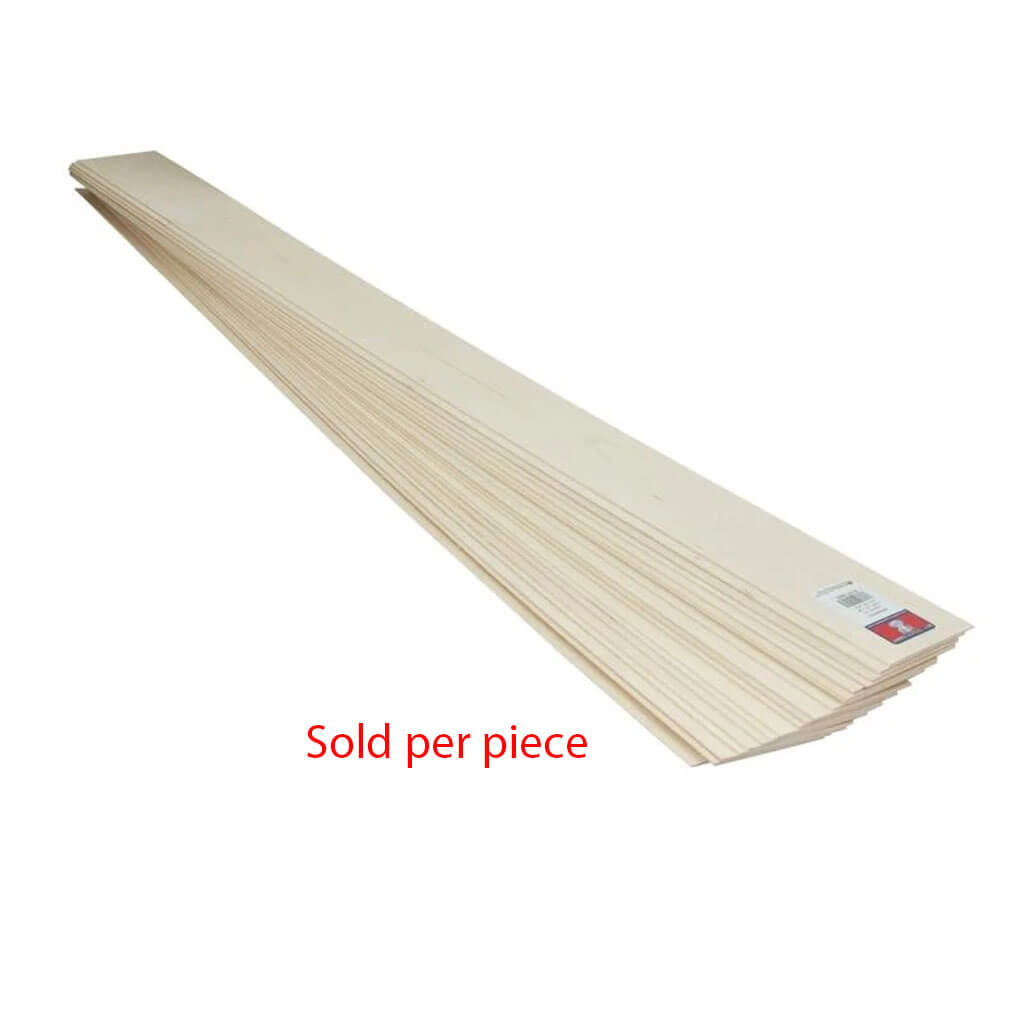Midwest Products 5004 Basswood 1/8 x 4 x 36in