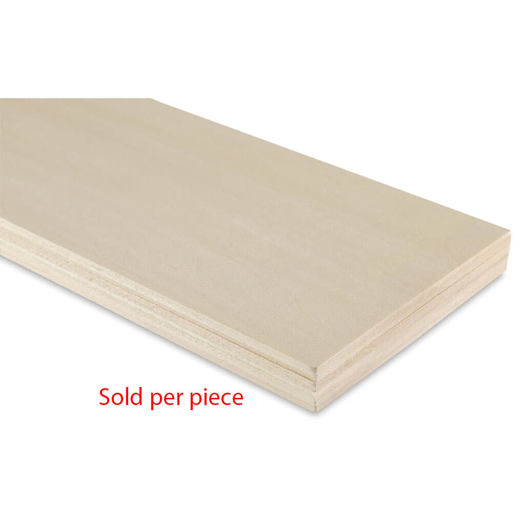 Midwest Products 5009 Basswood Sheet 3/32" x 6" x 36"
