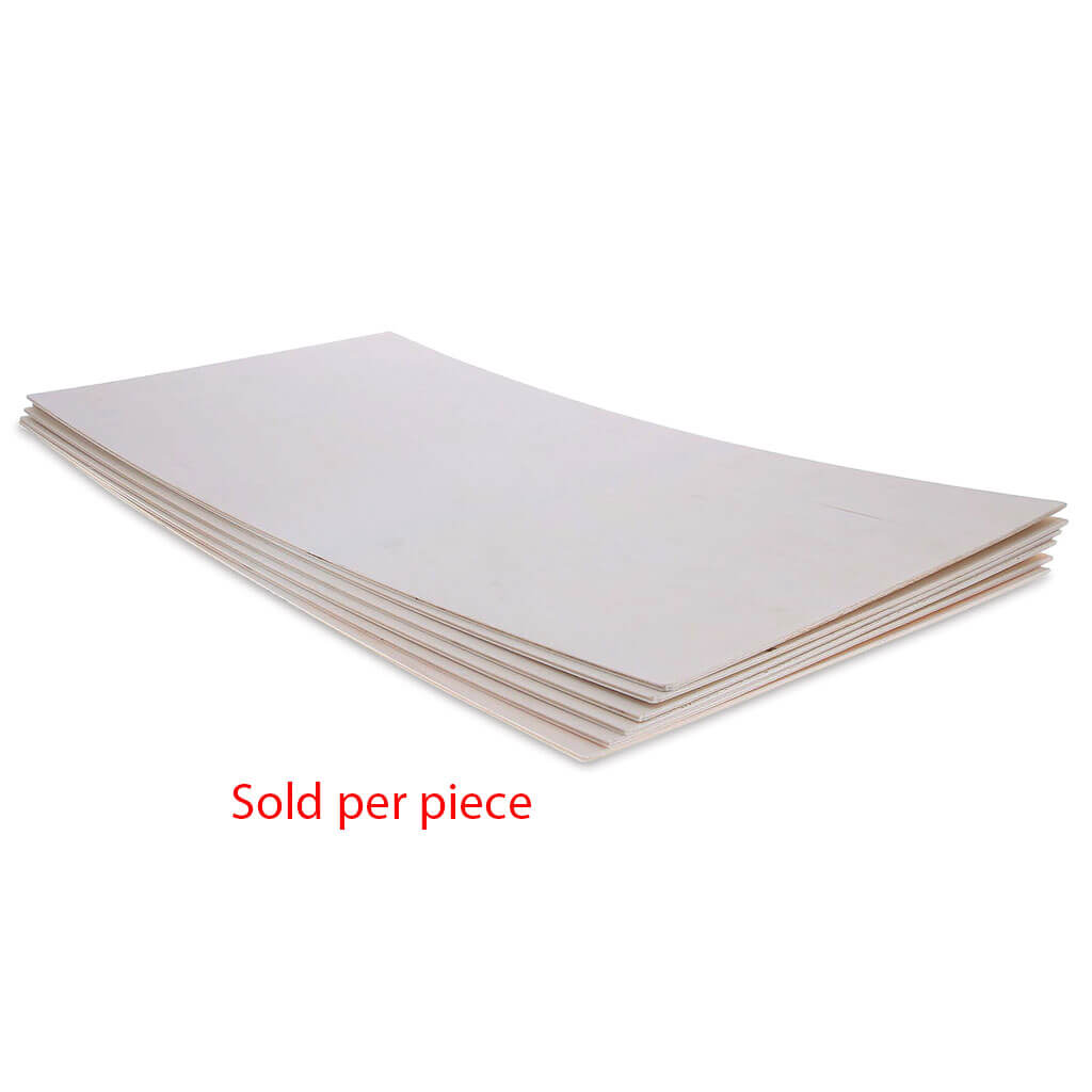 Midwest Products Aspen Birch Plywood 1/10" x 12" x 24"