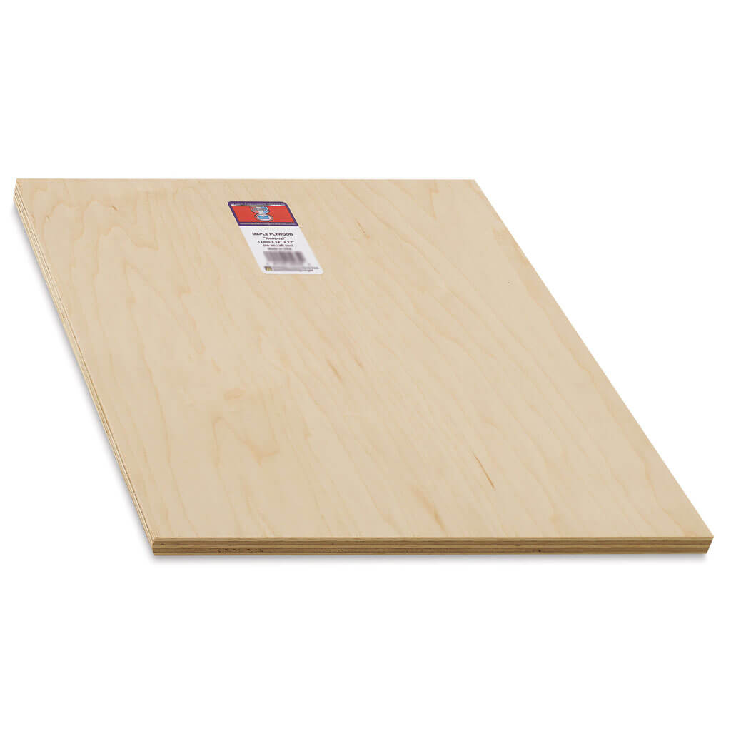 Midwest Products Maple Plywood 1/2" x 12" x 12"