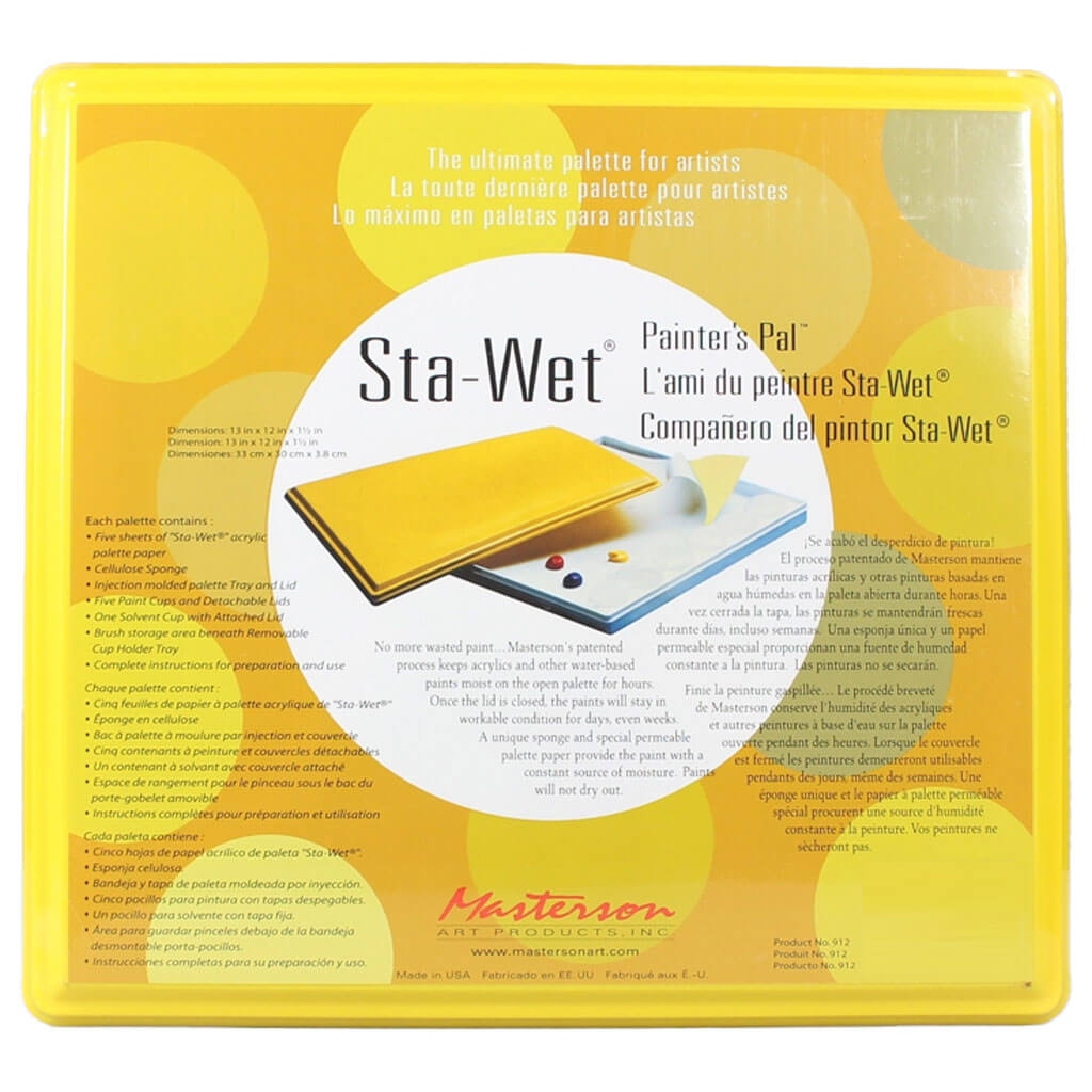 Sta-Wet Painter's Pal Palette