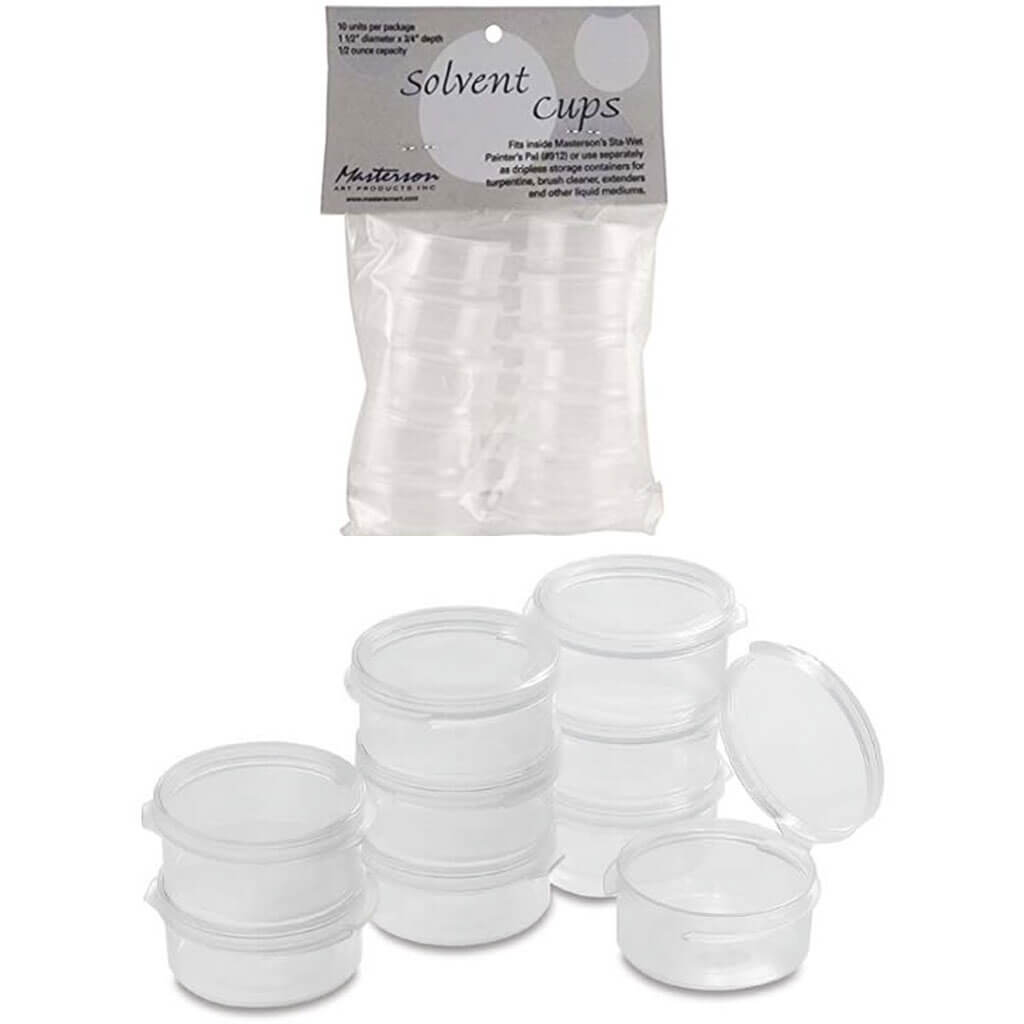Solvent Cups Set of 10