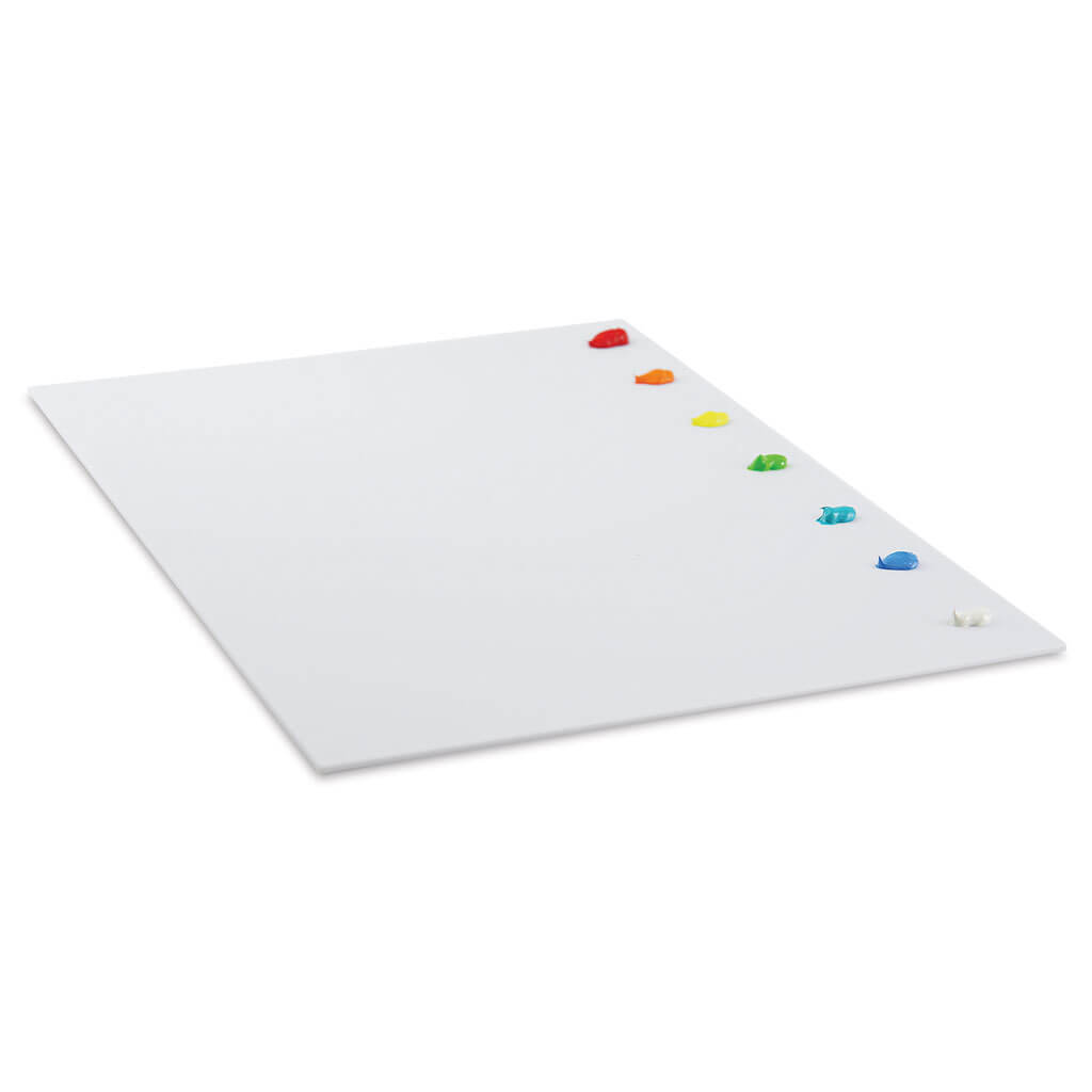 New Wave Grey Pad Rectangular Paper Palette 11x16