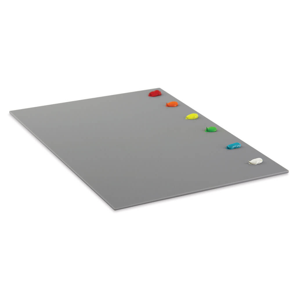 Easy View Gray Acrylic Palette Tabletop, 9" x 12"