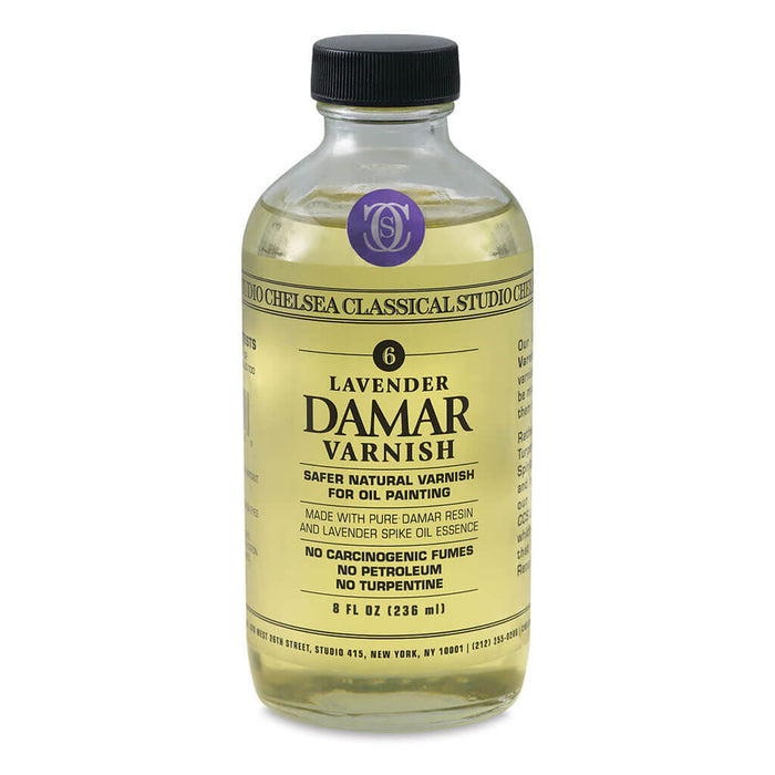 Chelsea Classic Studio Lavender Damar Varnish, 8oz