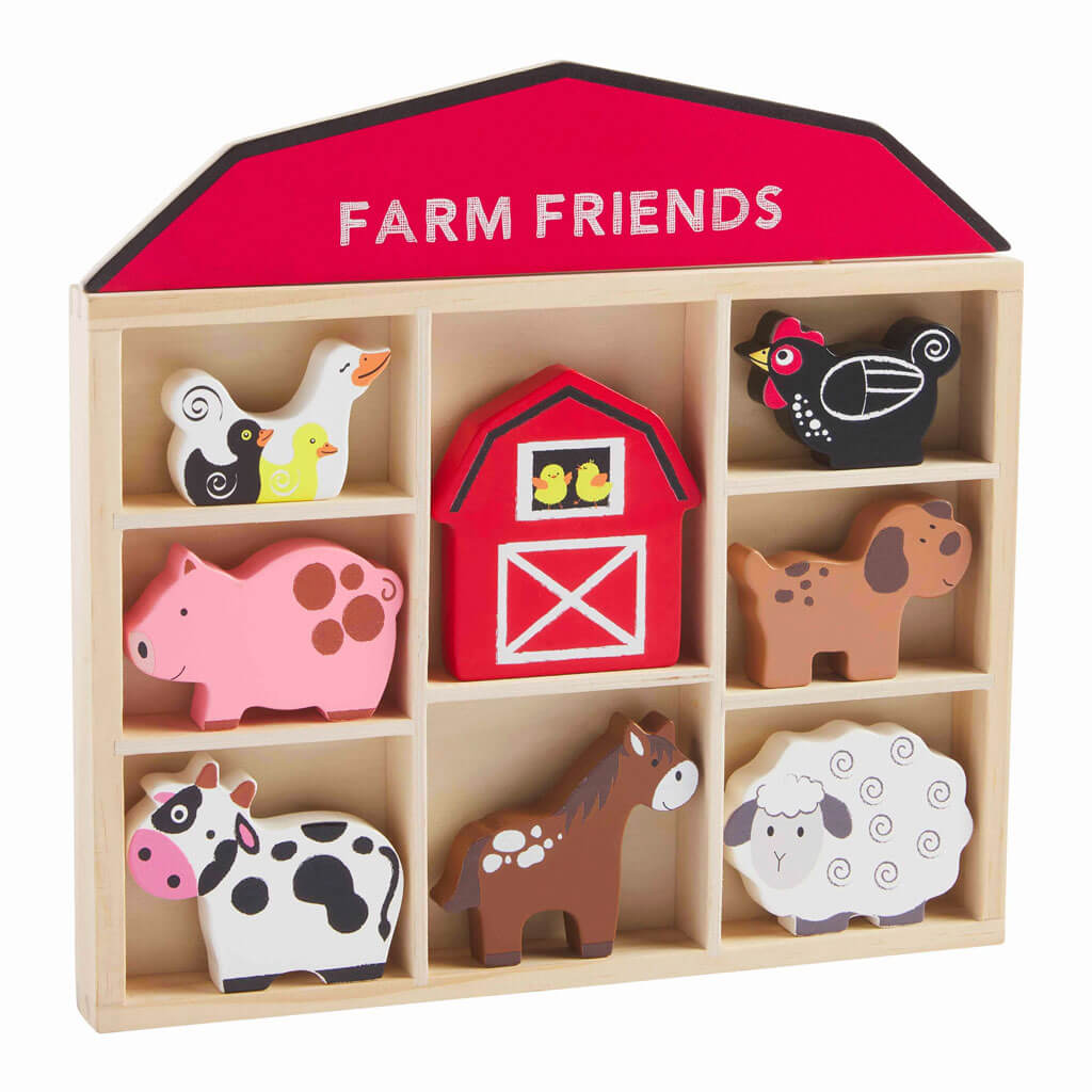 Farm Animal Toy Set