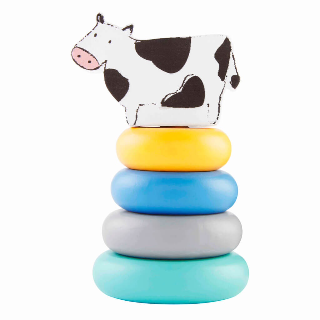 Cow Stacking Toy