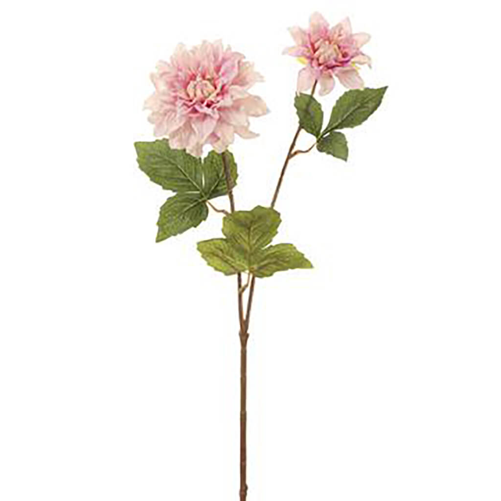 Real Touch Dahlia Spray Pink, 23.5in