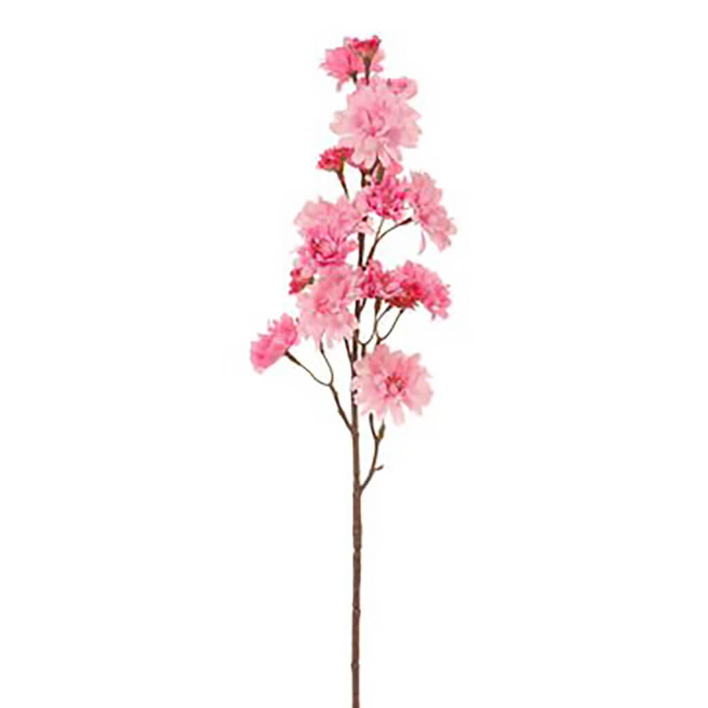 Cherry Blossom Spray Pink, 24in