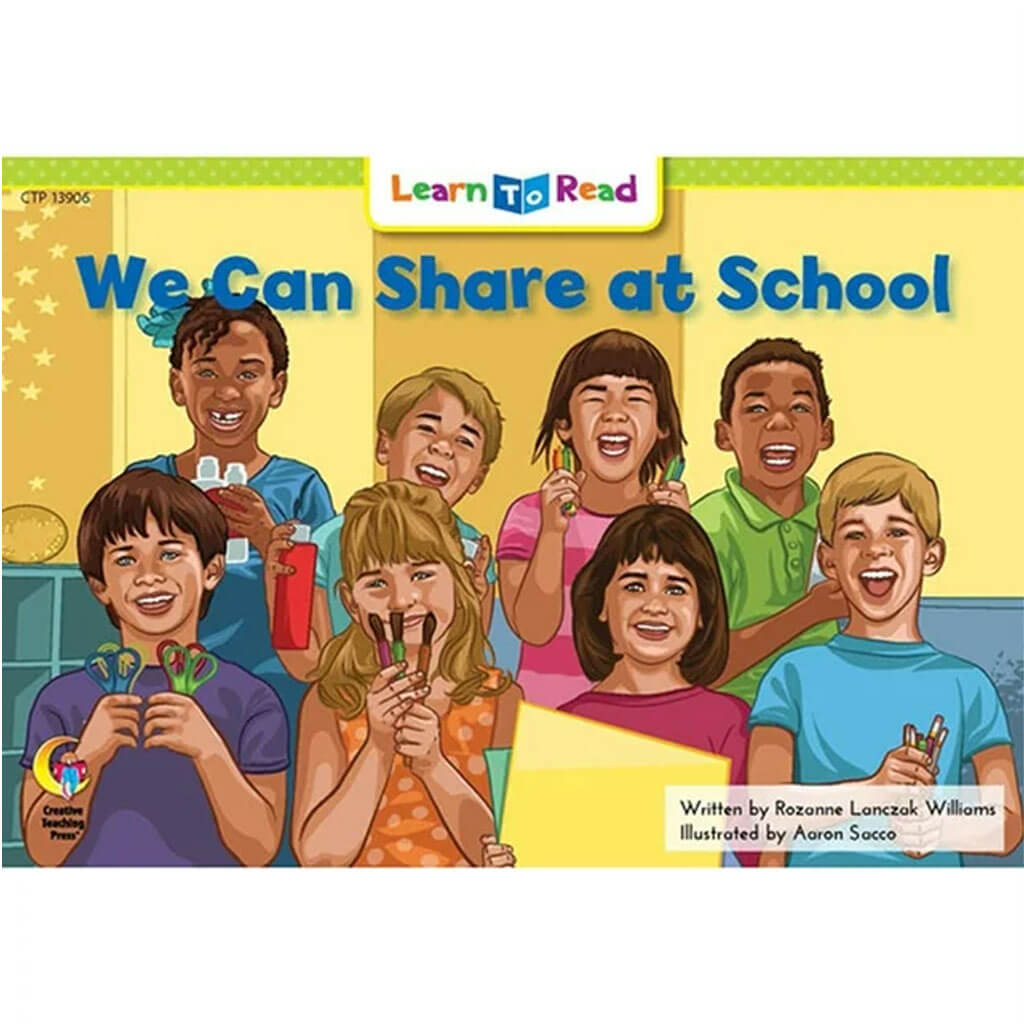Learn to Read Book, We Can Share at School