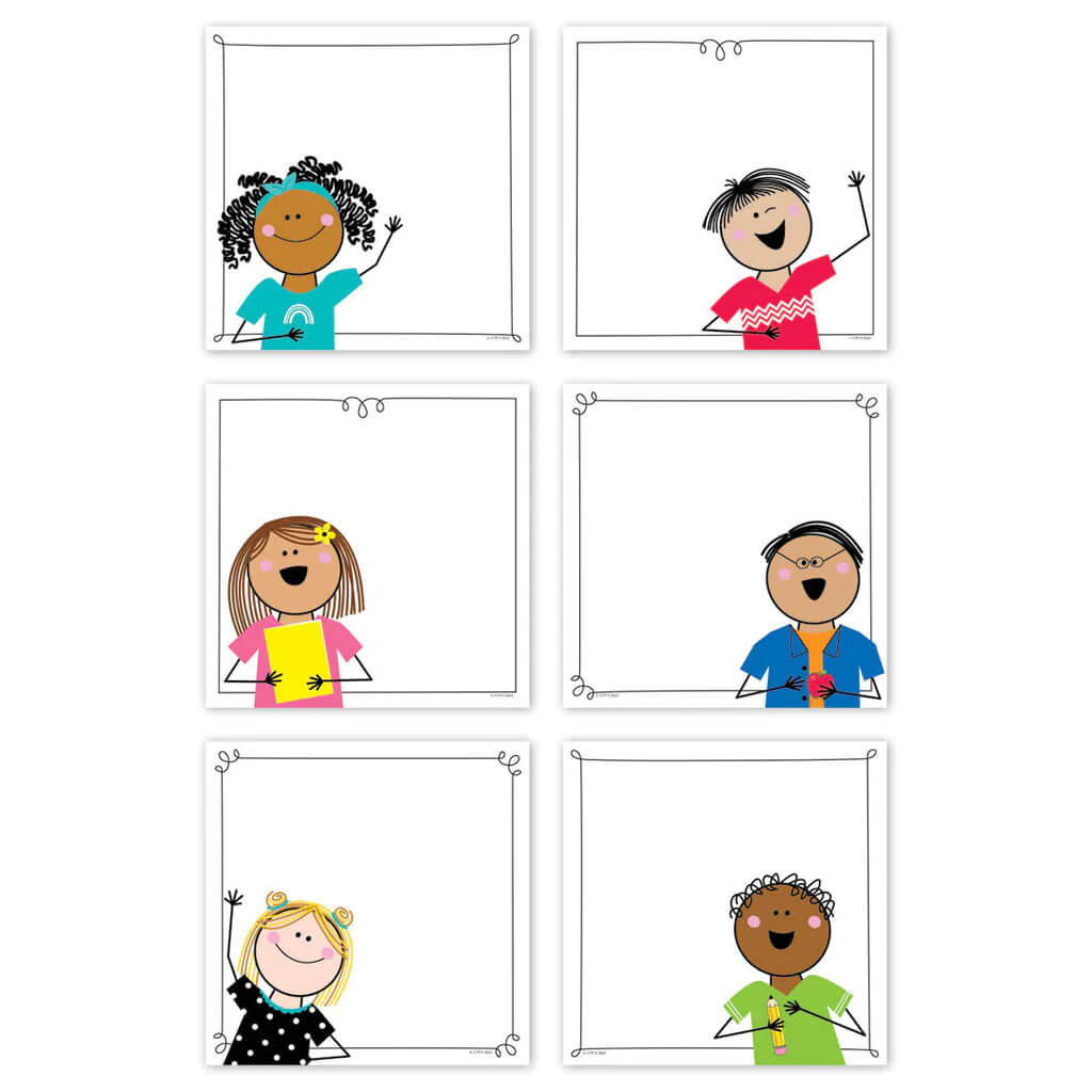 Stick Kids 6in Designer Cut-Outs