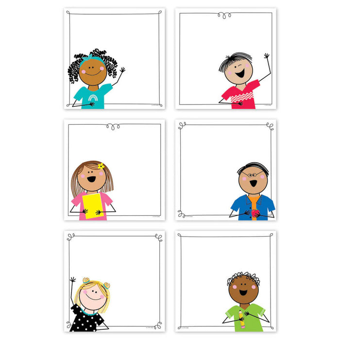 Stick Kids 6in Designer Cut-Outs