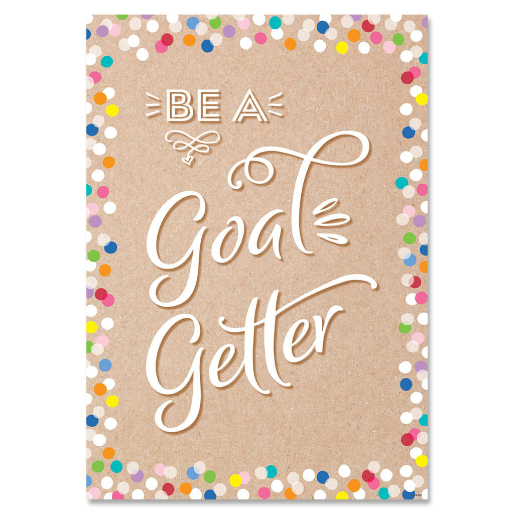 Be A Goal Getter Inspire U Poster