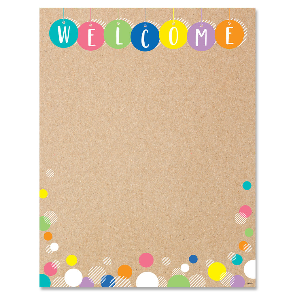 Welcome Chart 17 x 22in