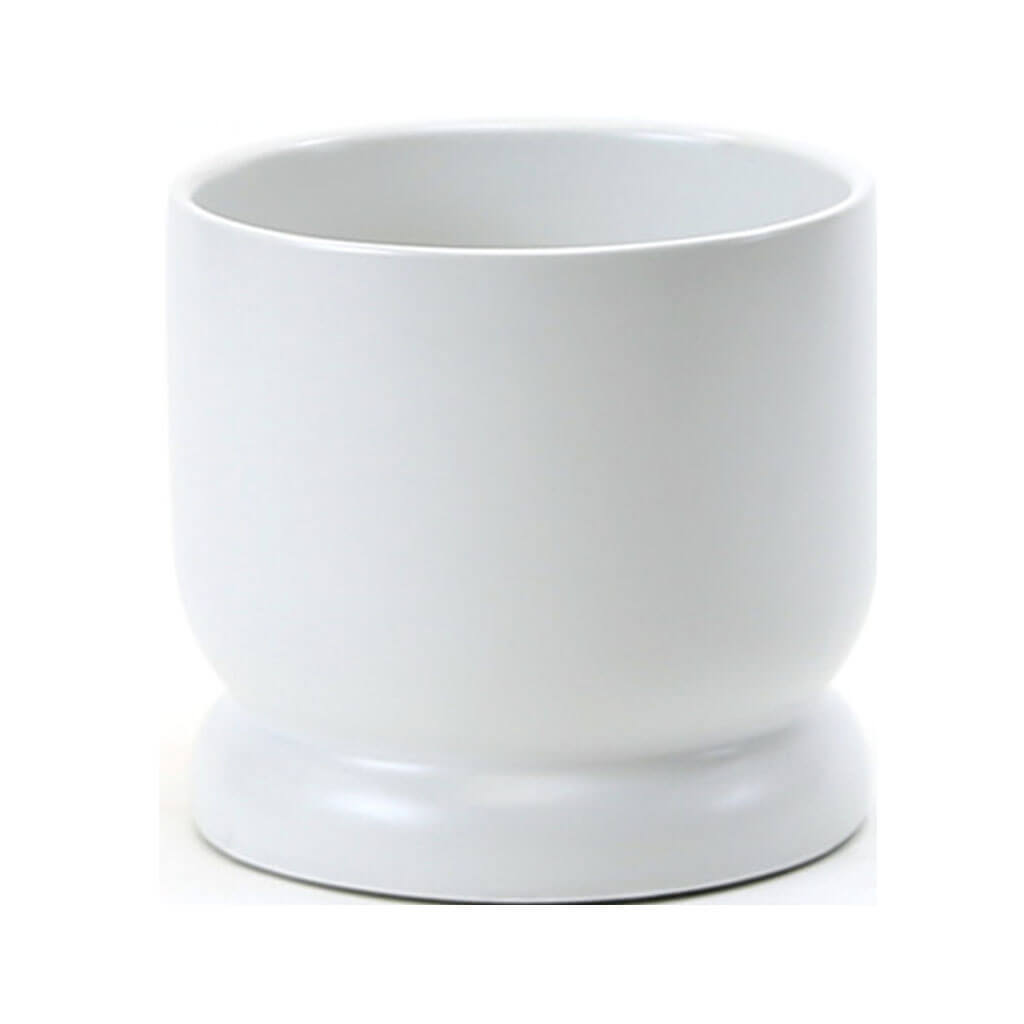 Medium Gold Geometric Pot 5.1" W X 4.1" H