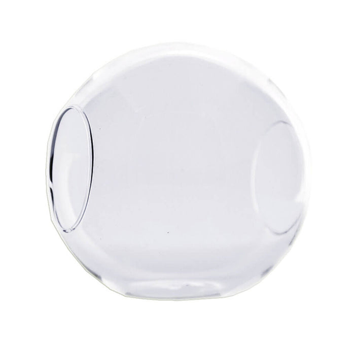 Small Geometric Pot Matte White 4.2in x 4.2in