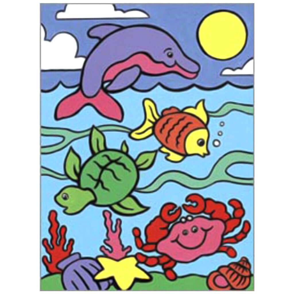 My First Paint By Number Kit Sea Animals