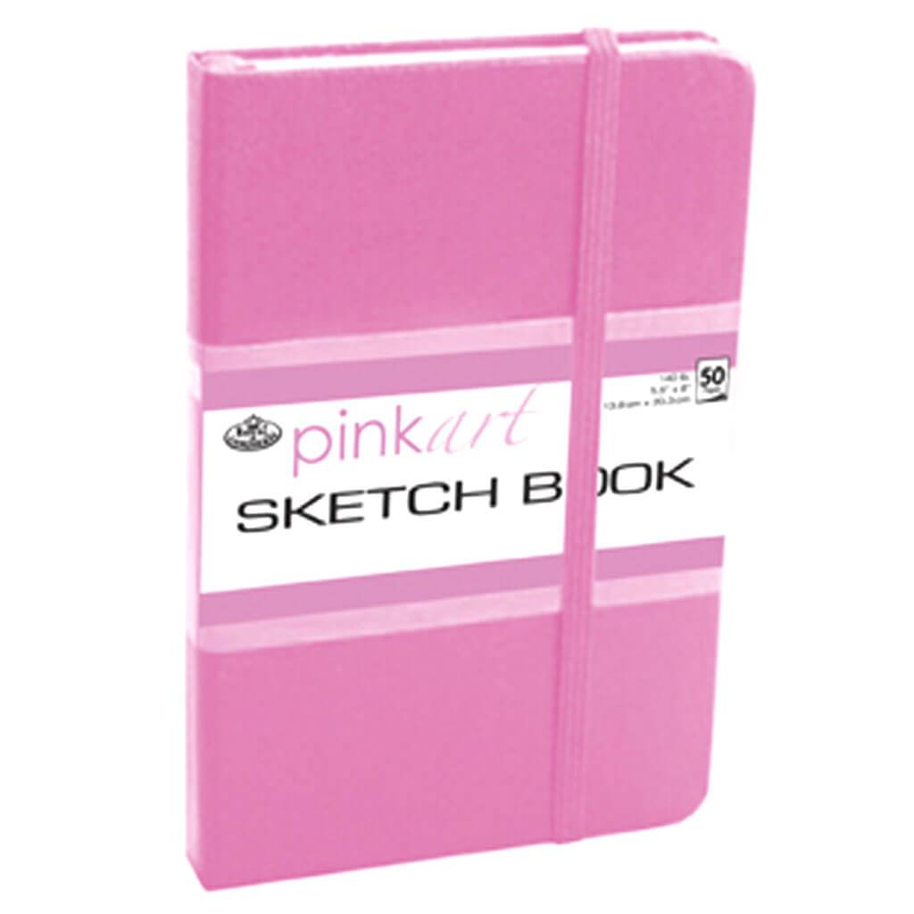 Pink Art Sketch Book