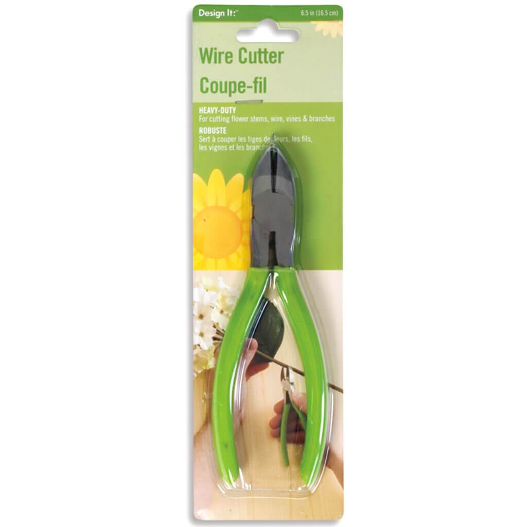 Floral Wire Cutter 6.5in Green