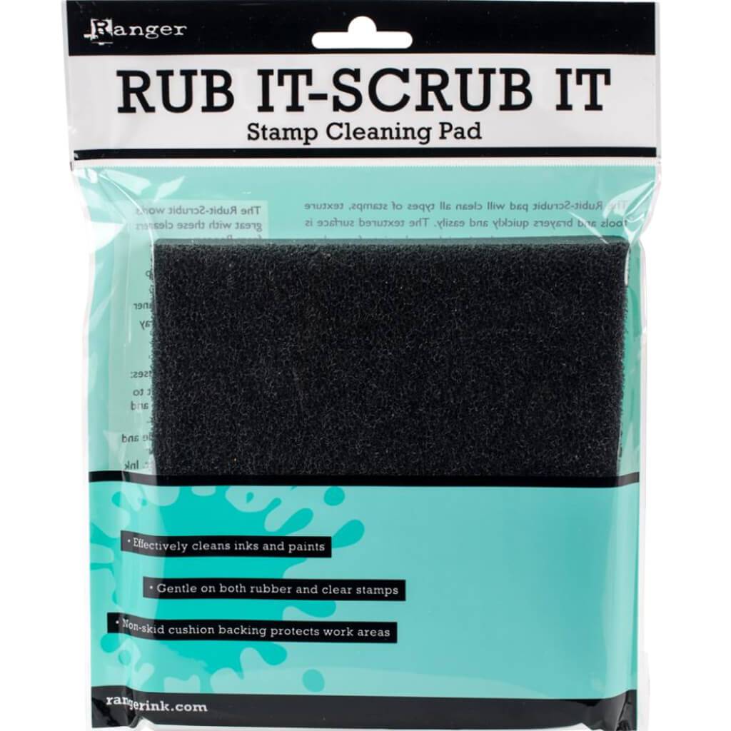 Inkssentials Rub-It Scrub-It Stamp Cleaning Pad 6in x 6in