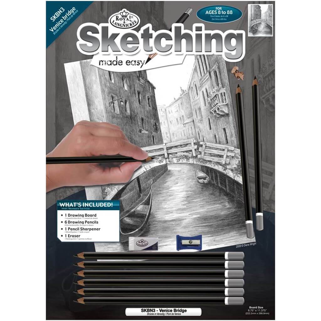 Sketching Made Easy Kit Venice Bridge