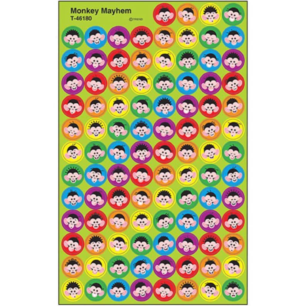 Monkey Mayhem Superspots Sticker 