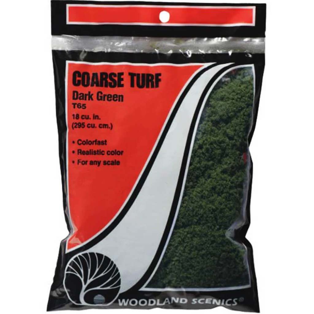 Coarse Turf Dark Green Bag 