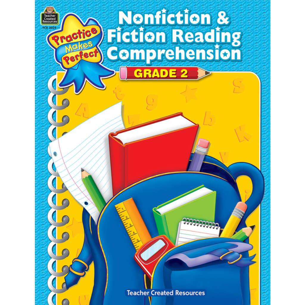 Nonfiction &amp; Fiction Reading Comprehension Grade 2 