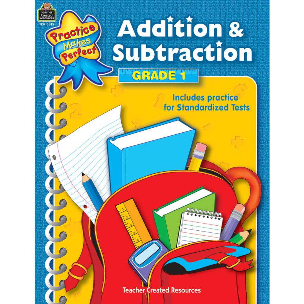 Addition &amp; Subtraction Book Grade 1 