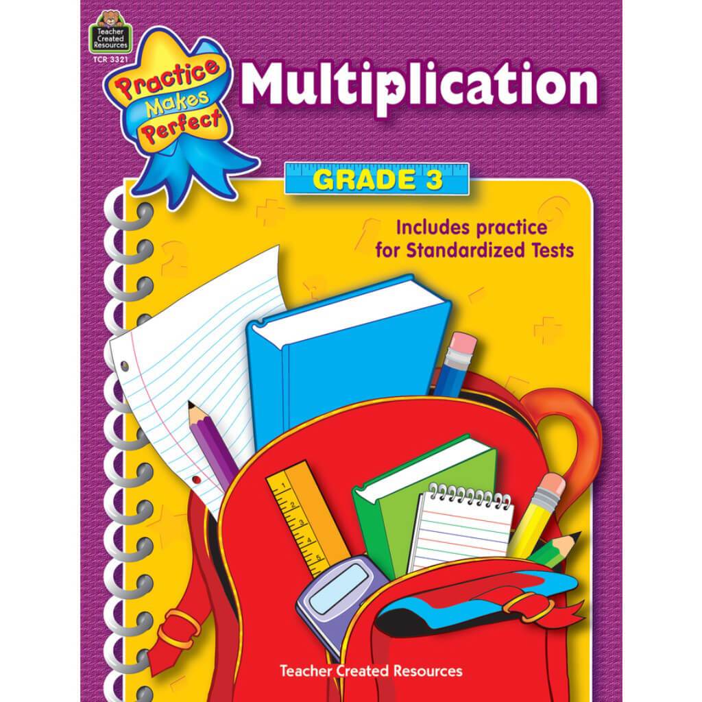 Multiplication Book Grade 3 