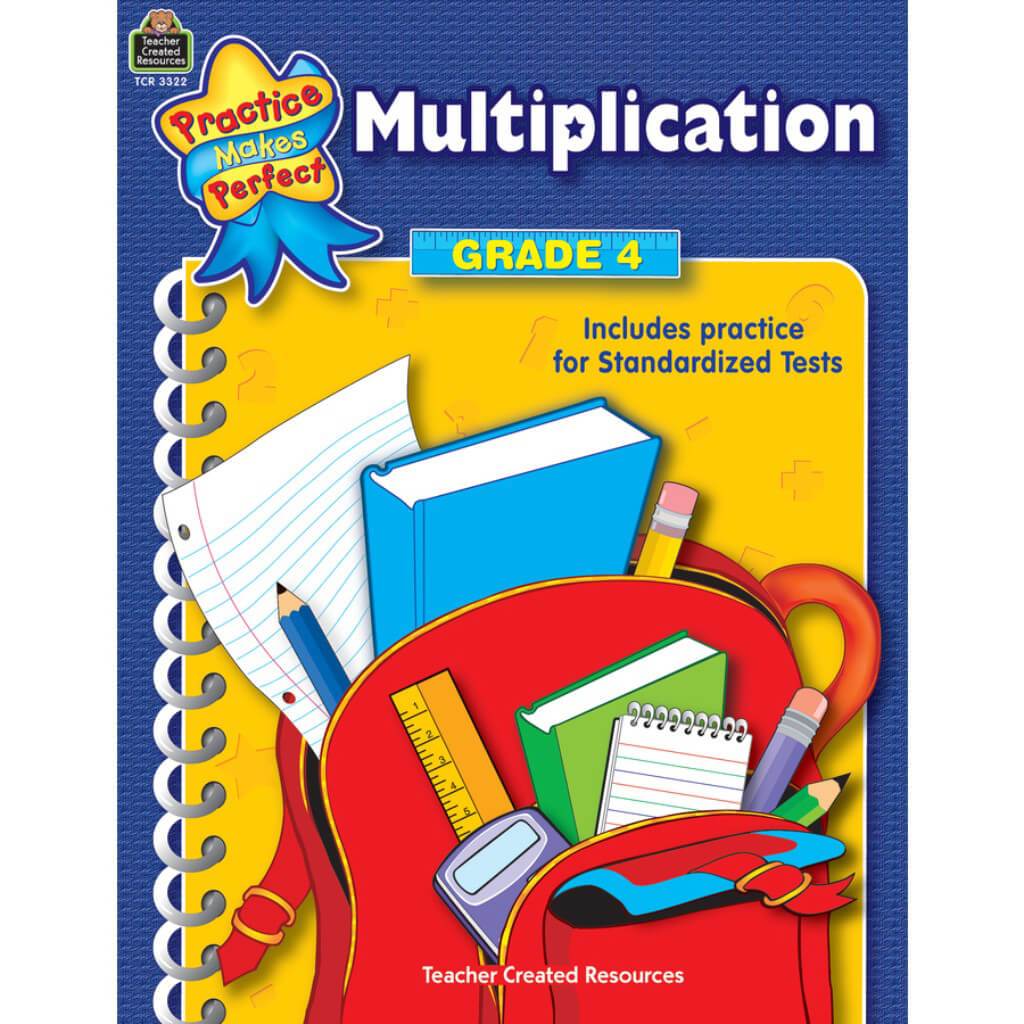 Multiplication Book Grade 4 