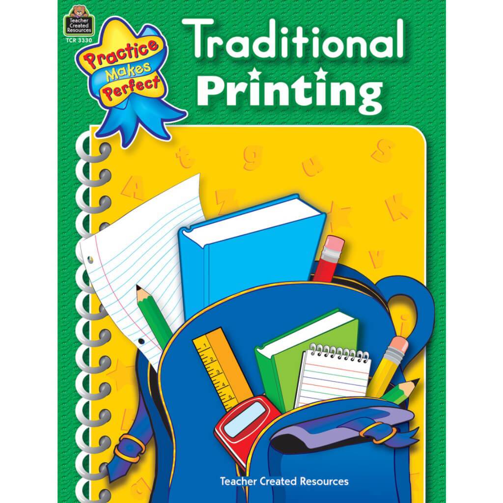 Traditional Printing Book Grade K-2 