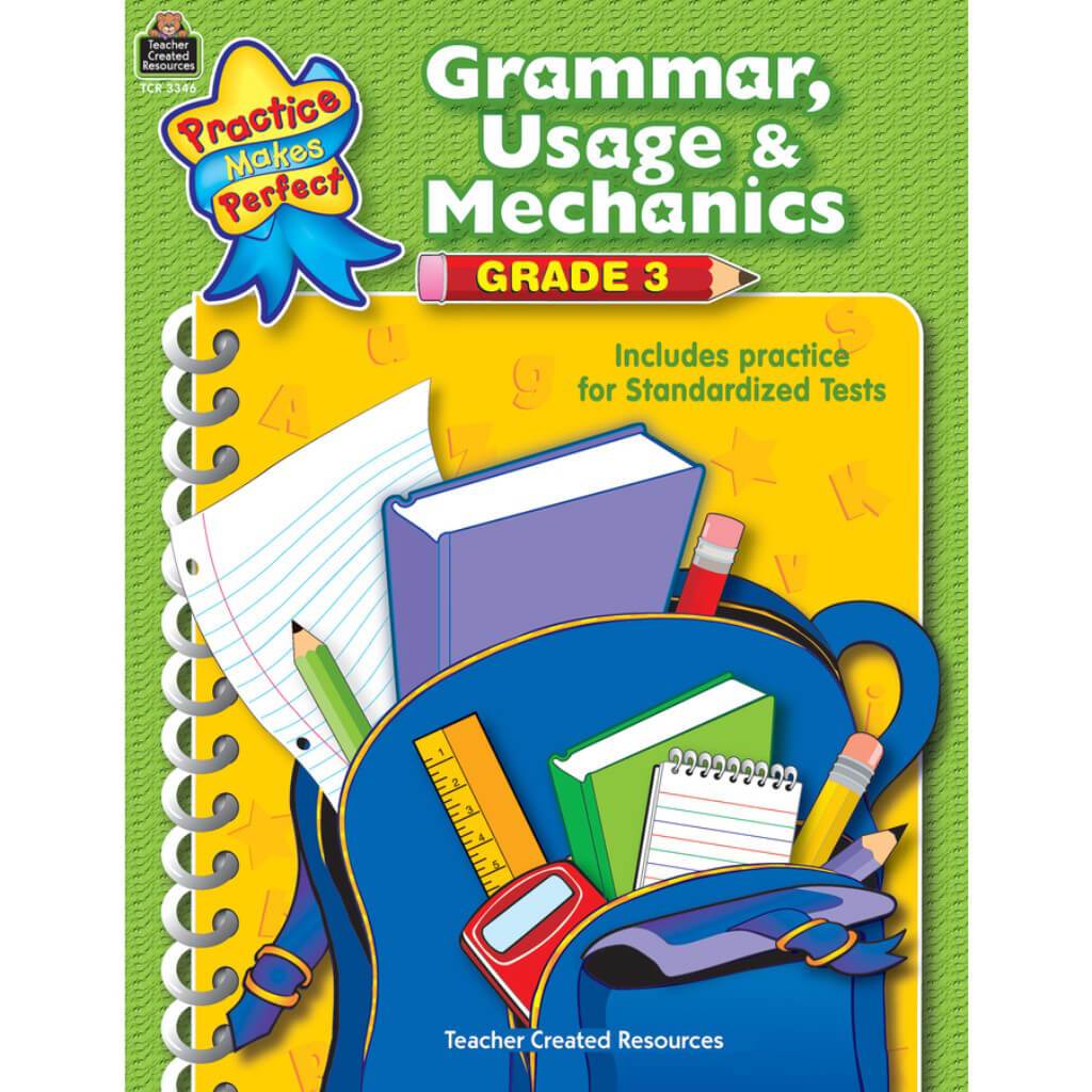 Grammar Usage &amp; Mechanic Book Grade 3 