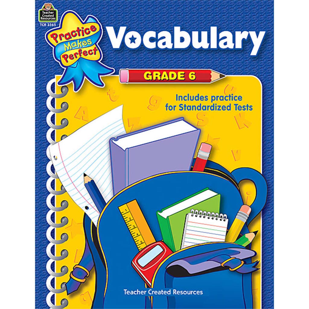 Vocabulary Book Grade 6