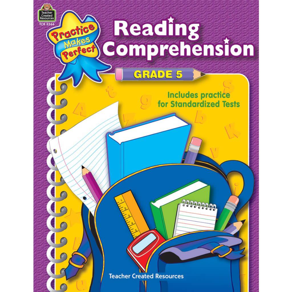 Reading Comprehension Book Grade 5 