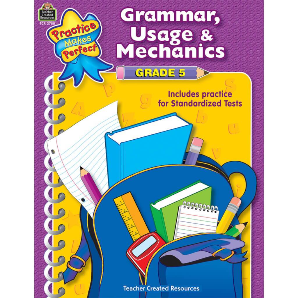 Grammar Usage &amp; Mechanic Grade 5 