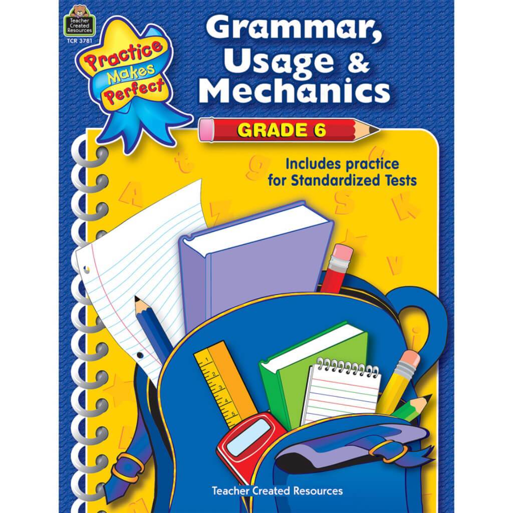 Grammar Usage &amp; Mechanic Book Grade 6 