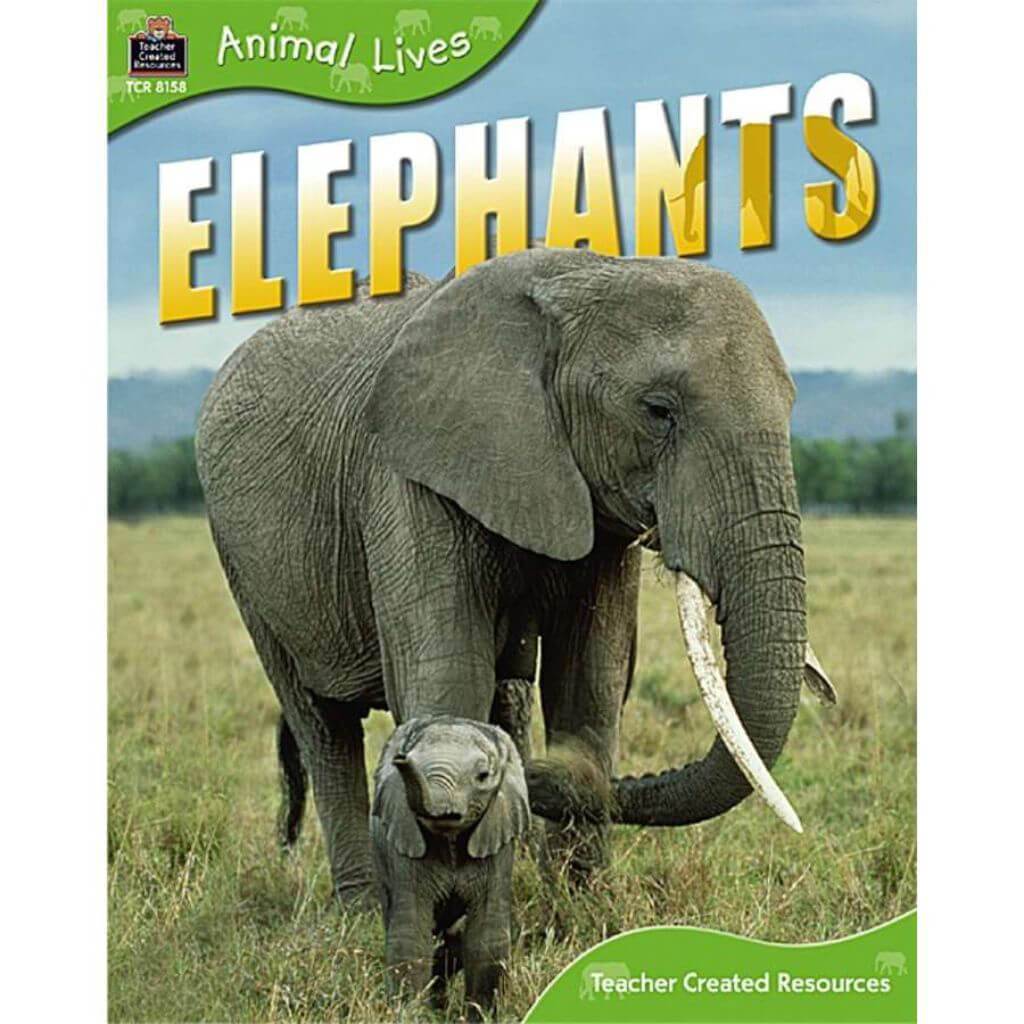 Animals Lives Elephants Book