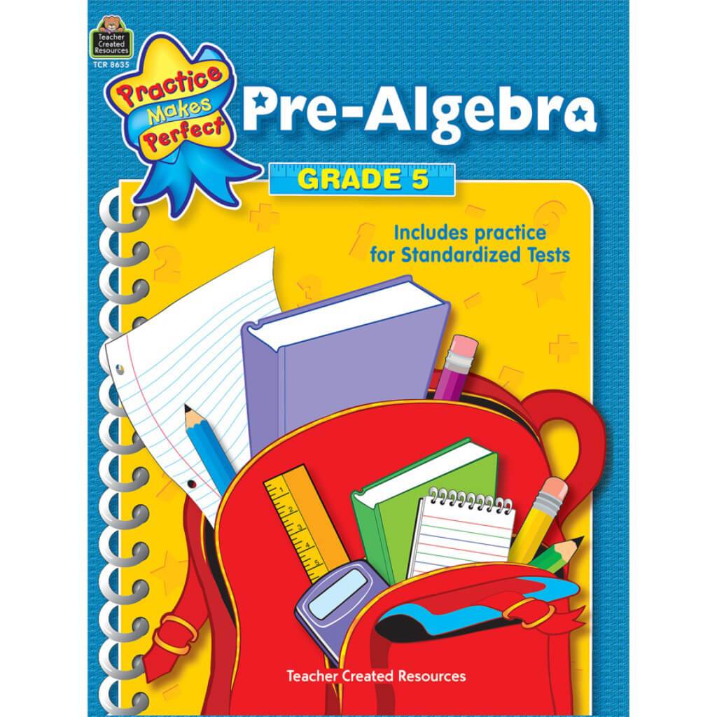 Pre-Algebra Book Grade 5 