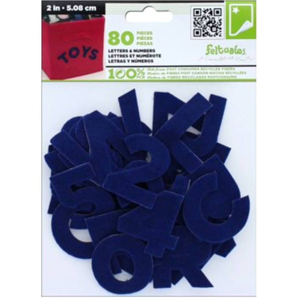 Stick-It Craft Felt Royal Blue 80pcs