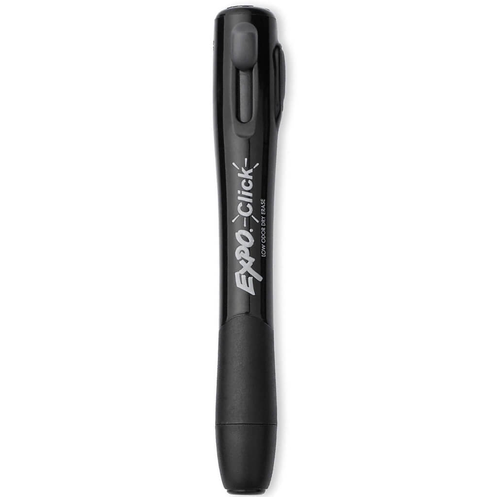 Expo Click Dryerase Chisel Marker Black