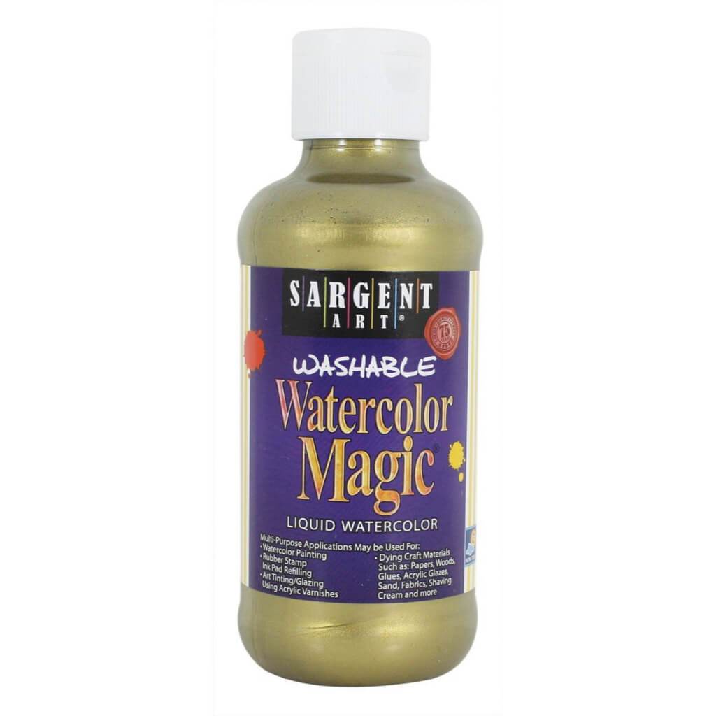 Washable Watercolor Magic Metallic Liquid 8oz