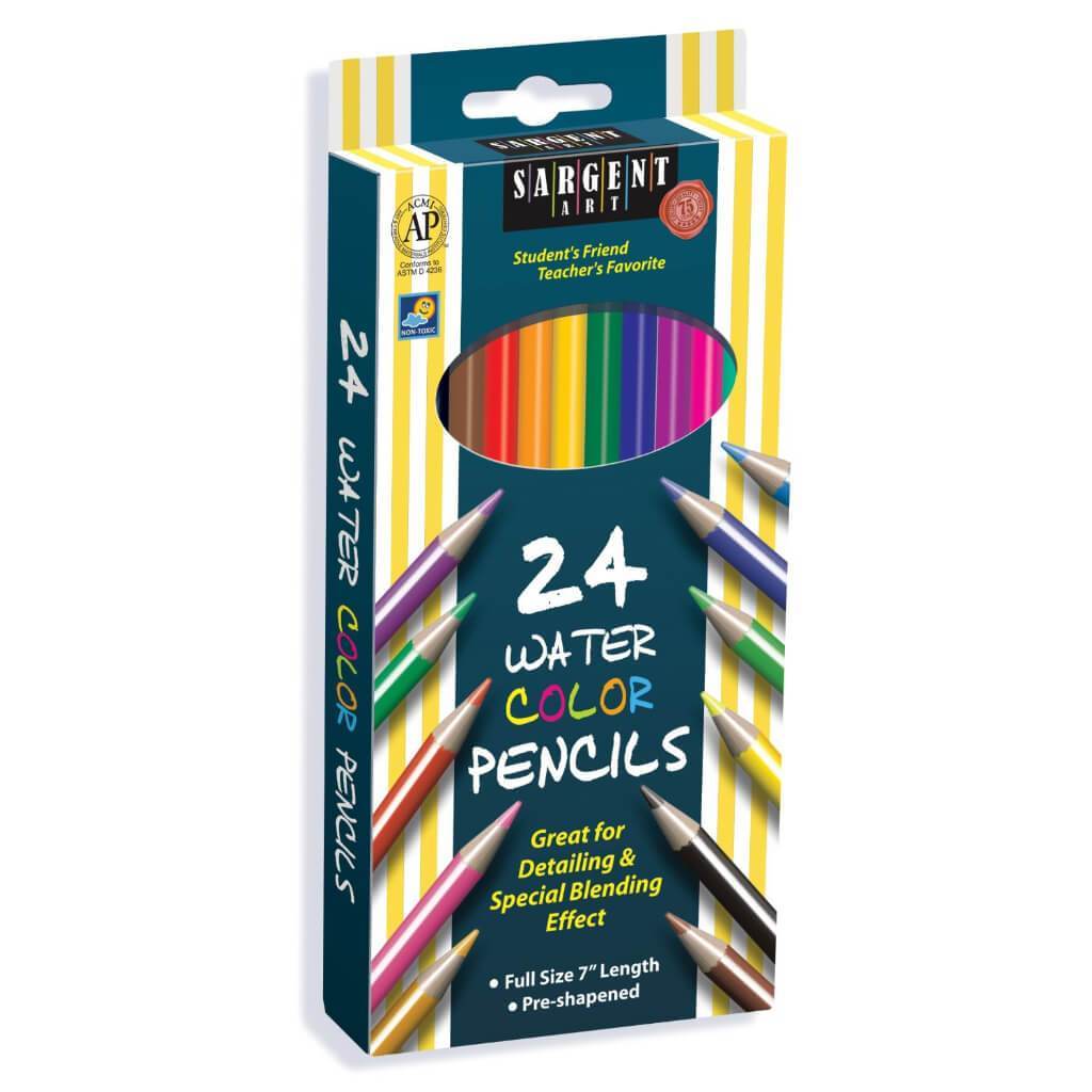 Watercolor Pencil Multicolor 24ct