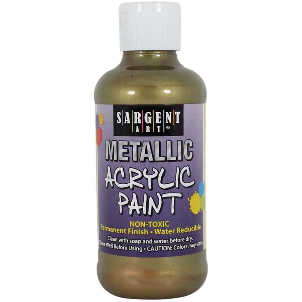 Metallic Acrylic Paints 8oz