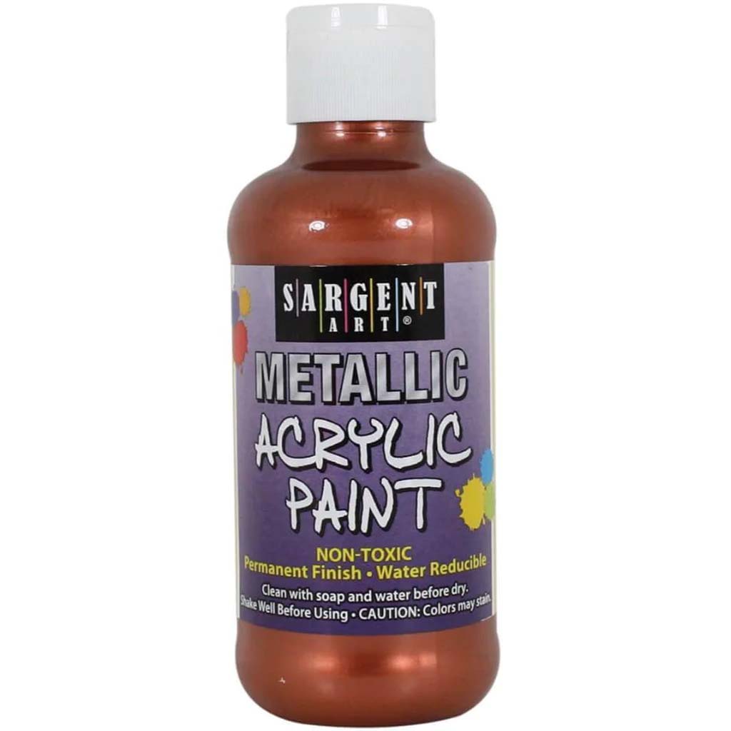 Metallic Acrylic Paints 8oz