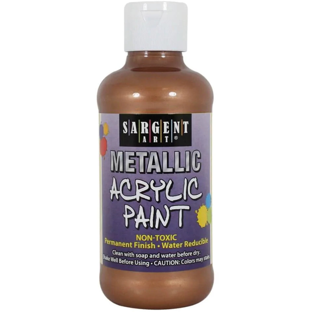 Metallic Acrylic Paints 8oz